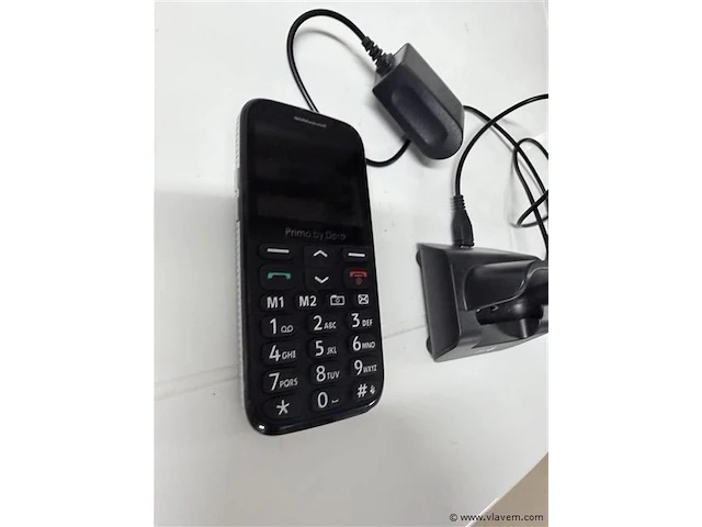 Gsm voor senioren - met lader - afbeelding 2 van  3