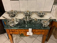 Gsw kookpotten en braadpan en steelpan (6x)