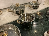 Gsw kookpotten en braadpan en steelpan (6x) - afbeelding 3 van  4