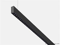 Gt nelle led design opbouw & pendel armatuur zwart - afbeelding 1 van  8