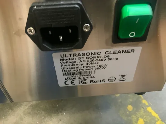Gt sonic ultrasonische reiniger - afbeelding 5 van  6