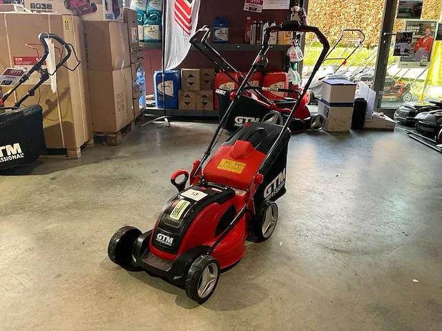 Gtm professional gtm410 p c accu grasmaaier - afbeelding 1 van  6
