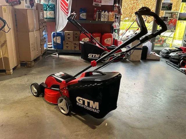 Gtm professional gtm410 p c accu grasmaaier - afbeelding 2 van  6