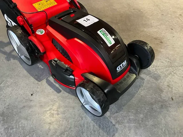 Gtm professional gtm460 p sc accu grasmaaier - afbeelding 4 van  5