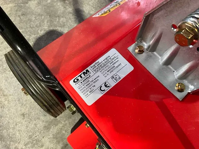 Gtm professional gtv500 verticuteermachine - afbeelding 5 van  5