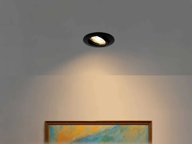 Gu10 inbouw armatuur met lamphouder (200x) - afbeelding 1 van  8