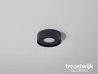 Gu10 inbouw design armatuur cilinder zand zwart kantelbaar - afbeelding 2 van  4