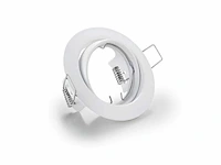 Gu10 inbouwarmaturen – rond – wit – verstelbaar (100x) - afbeelding 2 van  5