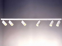 Gu10 opbouwspot armatuur 6 kop draaibaar (2x) - afbeelding 1 van  4