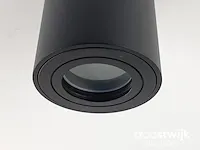 Gu10 opbouwspot armatuur cilinder zand zwart waterdicht - afbeelding 3 van  7