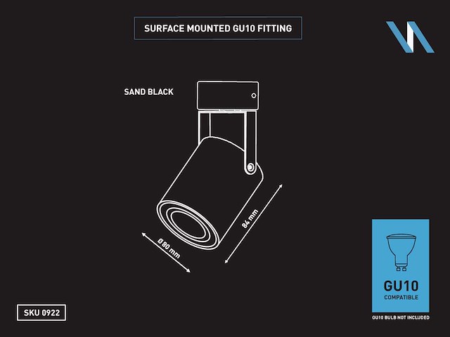 Gu10 opbouwspot armatuur draaibaar (12x) - afbeelding 8 van  8