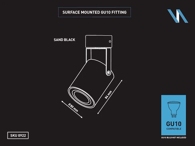 Gu10 opbouwspot armatuur draaibaar (20x) - afbeelding 6 van  6