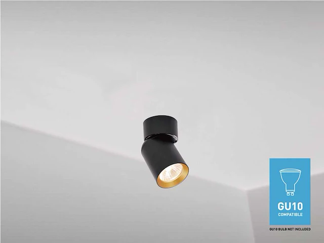 Gu10 opbouwspot armatuur draaibaar (40x) - afbeelding 2 van  3