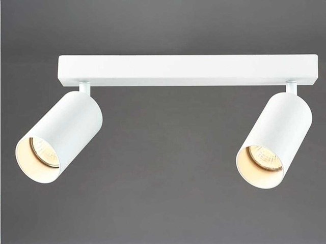 Gu10 opbouwspot armatuur duo draaibaar (4x) - afbeelding 2 van  3