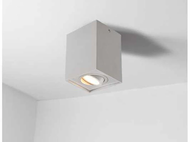 Gu10 opbouwspot armatuur kantelbaar 12,5cm (10x) - afbeelding 3 van  6