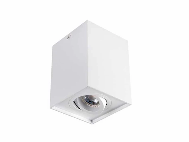 Gu10 opbouwspot armatuur kantelbaar 12,5cm (10x) - afbeelding 4 van  6