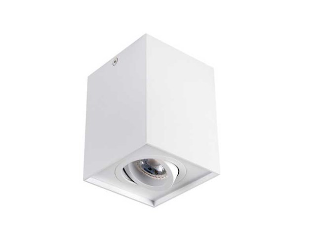 Gu10 opbouwspot armatuur kantelbaar 12,5cm (20x) - afbeelding 4 van  6