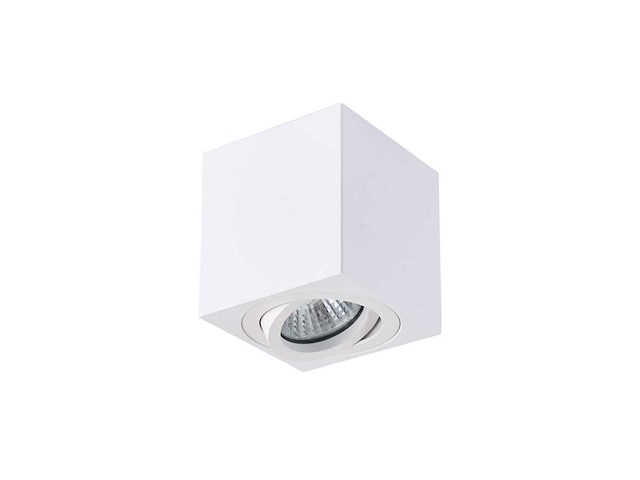 Gu10 opbouwspot armatuur kantelbaar 8,4cm (6x) - afbeelding 4 van  5