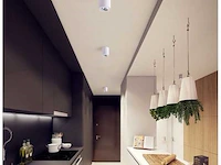 Gu10 opbouwspot armatuur kantelbaar 8,4cm (8x) - afbeelding 1 van  7