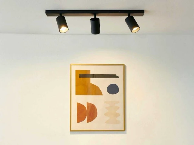 Gu10 opbouwspot armatuur triple draaibaar (8x) - afbeelding 2 van  3