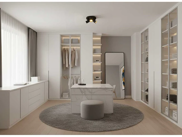 Gu10 opbouwspot rond armatuur triple draaibaar (6x) - afbeelding 5 van  8