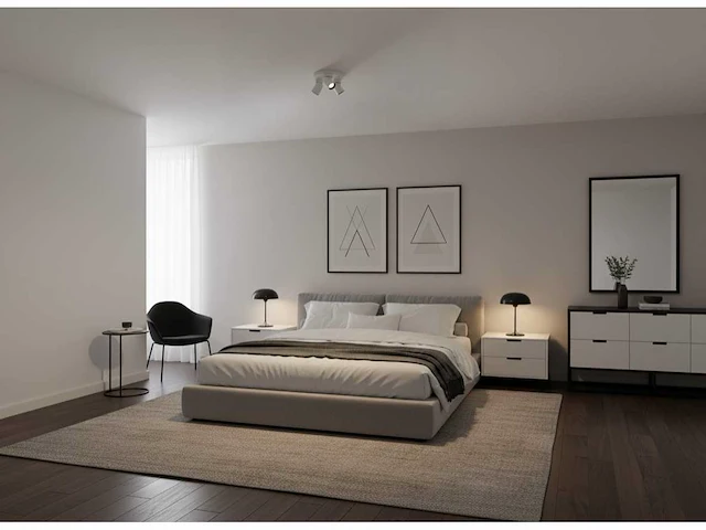 Gu10 opbouwspot rond armatuur triple draaibaar (6x) - afbeelding 4 van  8