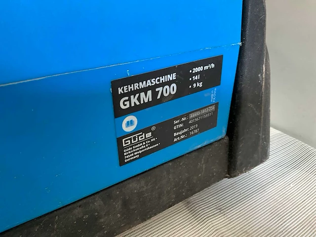 Güde gkm 700 – handmatige veegmachine - afbeelding 2 van  2