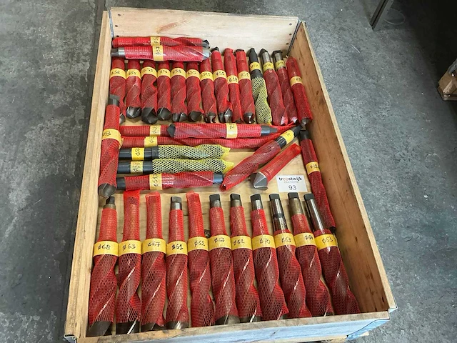 Guhring en stock metaalboren hss din345 (37x) - afbeelding 1 van  6