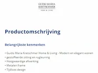 Guido maria kretschmer home & living eetkamerstoel spherely - afbeelding 5 van  7