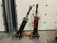Guil elc-505 telescopische wind up materiaallift (2x)