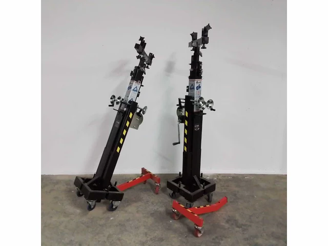 Guil elc-505 telescopische wind up materiaallift (2x) - afbeelding 13 van  24