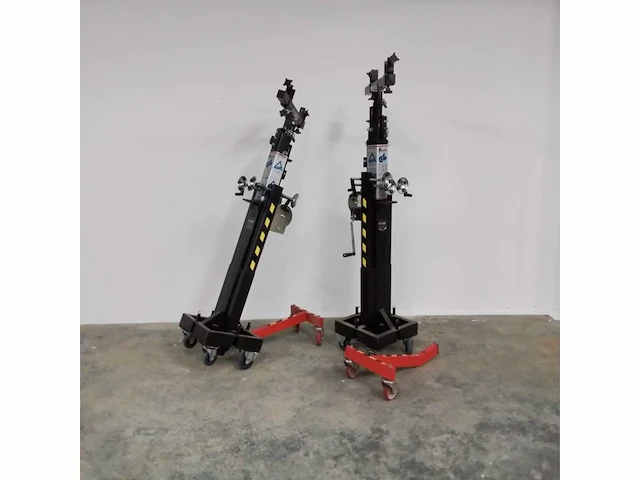Guil elc-505 telescopische wind up materiaallift (2x) - afbeelding 15 van  24