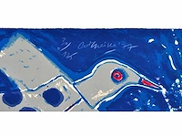 Guillaume corneille - avant que la lune... - lithografie - afbeelding 2 van  5