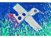 Guillaume corneille - avant que la lune... - lithografie - afbeelding 5 van  5
