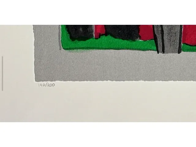 Guillaume corneille - gesigneerd & genummerd - afbeelding 2 van  3