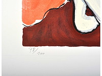 Guillaume corneille - la pastèque - kleurenlithografie - afbeelding 4 van  7