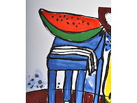 Guillaume corneille - la pastèque - kleurenlithografie - afbeelding 7 van  7