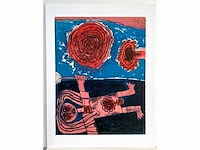 Guillaume corneille - l’aigrette - litho - afbeelding 2 van  5
