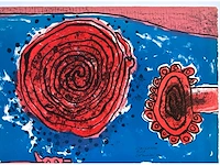 Guillaume corneille - l’aigrette - litho - afbeelding 5 van  5