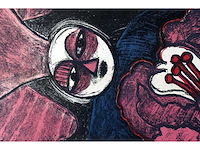 Guillaume corneille - l’oiseau-ange - litho - afbeelding 4 van  8