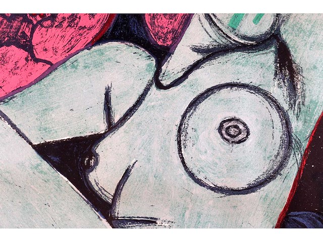 Guillaume corneille - l’oiseau-ange - litho - afbeelding 5 van  8