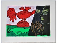 Guillaume corneille - zeefdruk - 1/200 - afbeelding 2 van  7