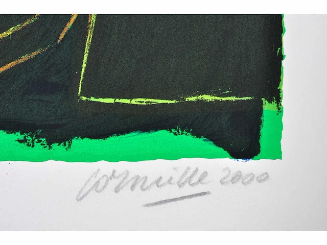 Guillaume corneille - zeefdruk - 1/200 - afbeelding 3 van  7
