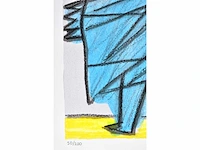 Guillaume corneille - zeefdruk - afbeelding 4 van  5