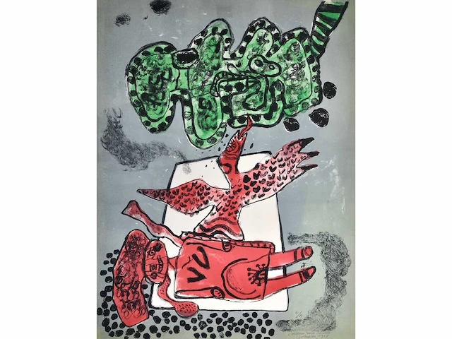 Guillaume corneille (1922 – 2010) - collectors item - afbeelding 1 van  3