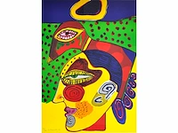 Guillaume corneille (1922 – 2010) - ingelijst - afbeelding 2 van  6
