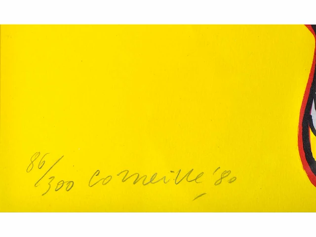 Guillaume corneille (1922 – 2010) - ingelijst - afbeelding 3 van  6