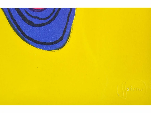 Guillaume corneille (1922 – 2010) - ingelijst - afbeelding 4 van  6