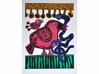 Guillaume corneille (1922 – 2010) - zeer groot - afbeelding 1 van  11