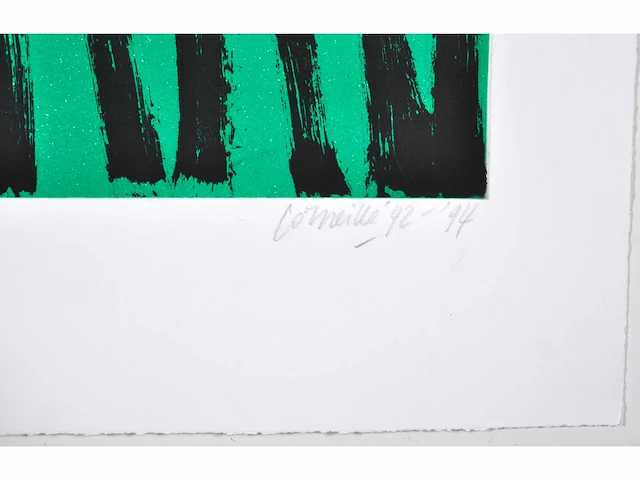 Guillaume corneille (1922 – 2010) - zeer groot - afbeelding 7 van  11